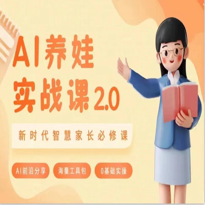 图片[1]-AI家长必修课 做AI时代第一批智慧父母 助力亲子育儿技能提升-蛙蛙资源网
