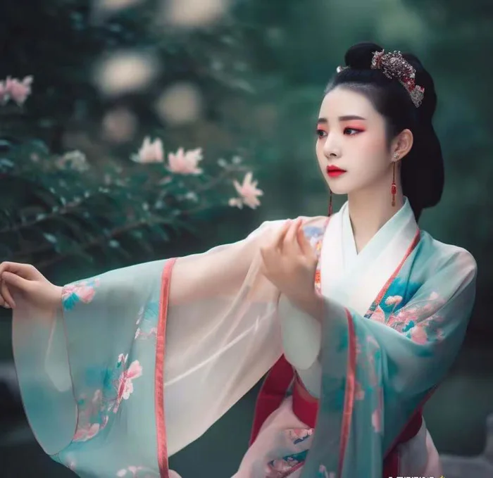 图片[3]-（8814期）Midjourney关键词-AI生成中国风古装汉服美女人像提示关键词-蛙蛙资源网