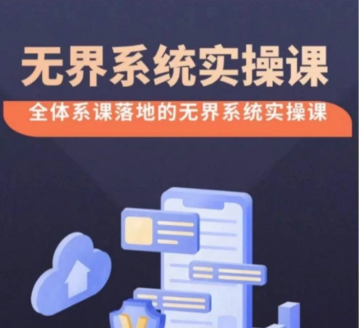 图片[1]-无界系统实操课【38节完整版】，全体系落地无界改版后选择、出价、高投产做付费引流-蛙蛙资源网